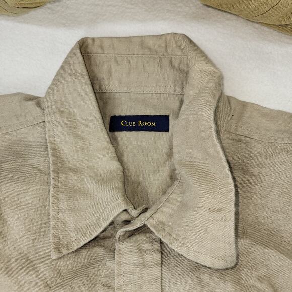 Vintage Hawaiian Shirt Mens Sz Large Lot of 6 Rayon Linen Silk NWT Y2k Summer - Picture 4 of 14